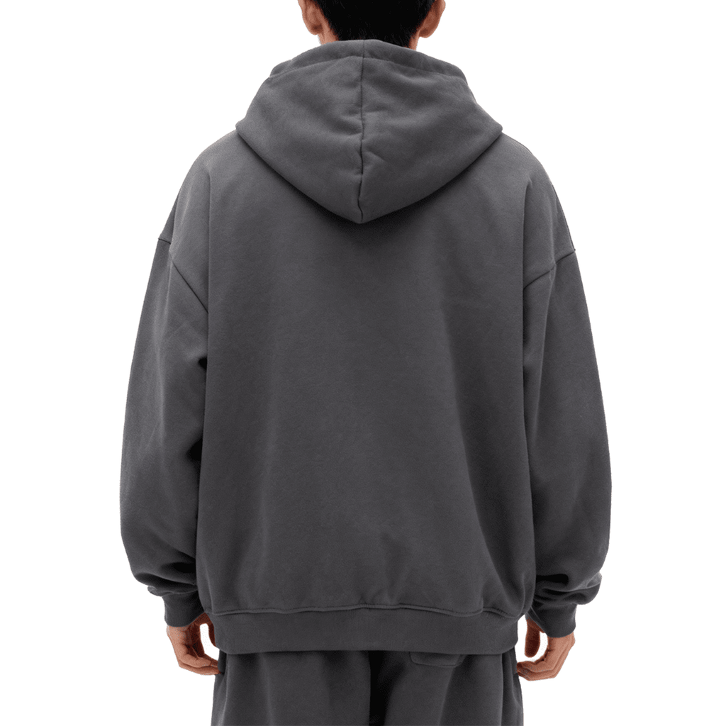 Unisex Heavyweight Cropped Oversized Zip-Up Hoodie (460GSM)