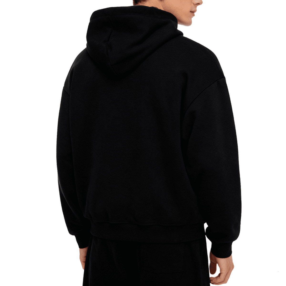 Unisex Heavyweight Cropped Oversized Zip-Up Hoodie (460GSM)